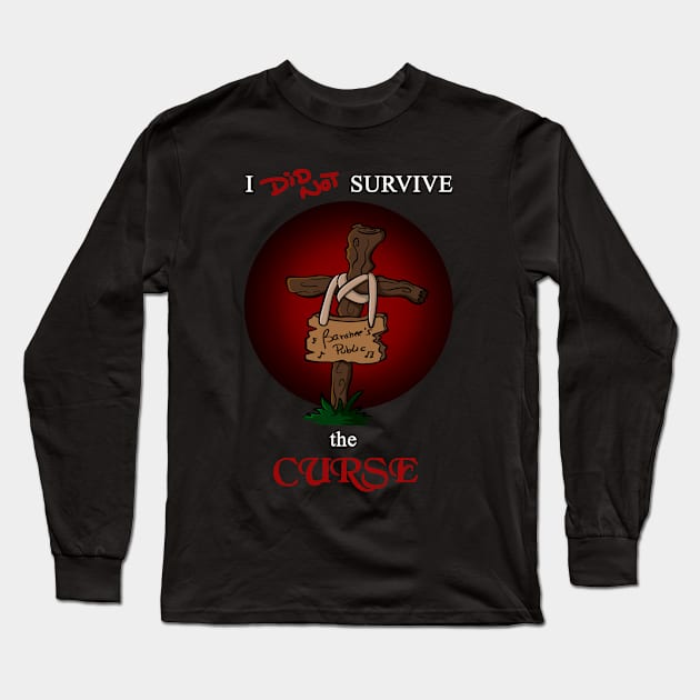 I did not survive the Curse - Banshee white Long Sleeve T-Shirt by AtelierRillian